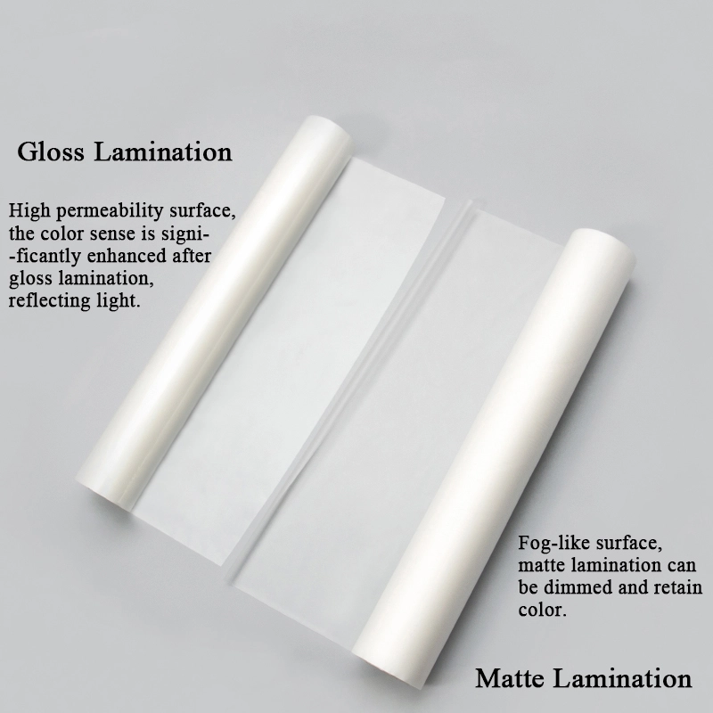 The difference between matte and gloss lamination
