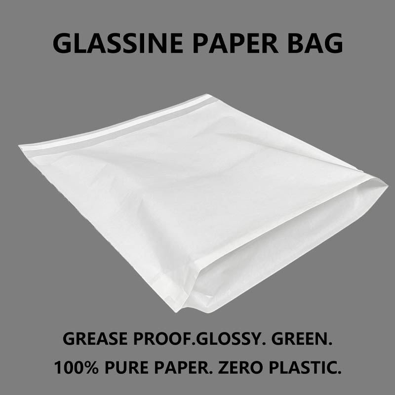 Bottom Gusset Glassine Paper Bags Support Plastic-Free Packaging Innovation