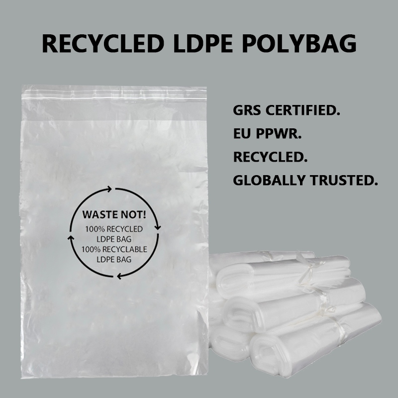 Zeal X Launches GRS Certified Recycled LDPE Packaging Bags for Sustainable Retail and Apparel Packaging