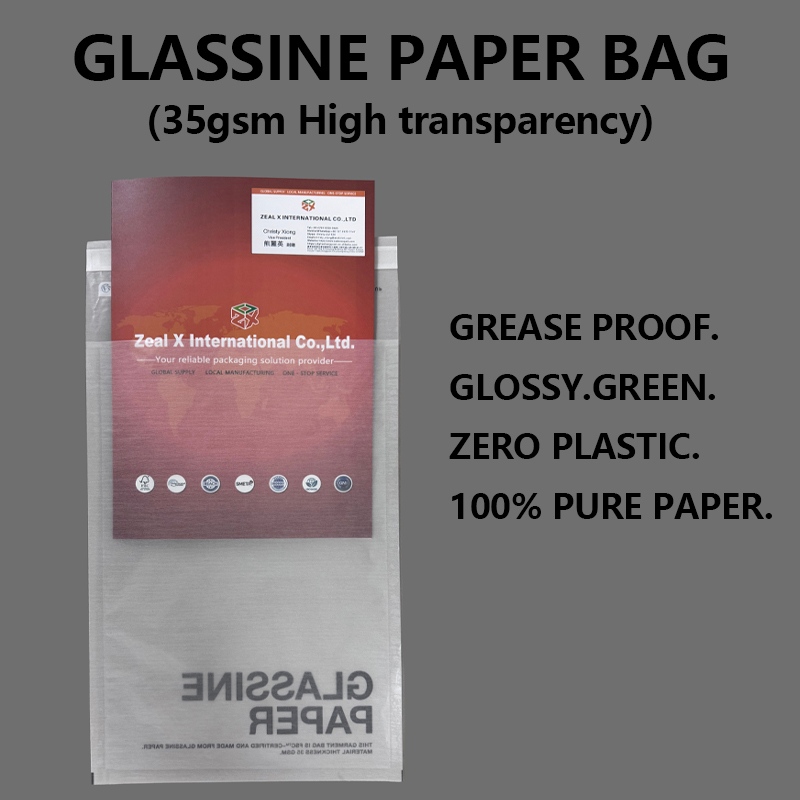 Zeal X Launches Custom Glassine Paper Bags to Meet Growing Global Demand for Sustainable Plastic-Free Packaging