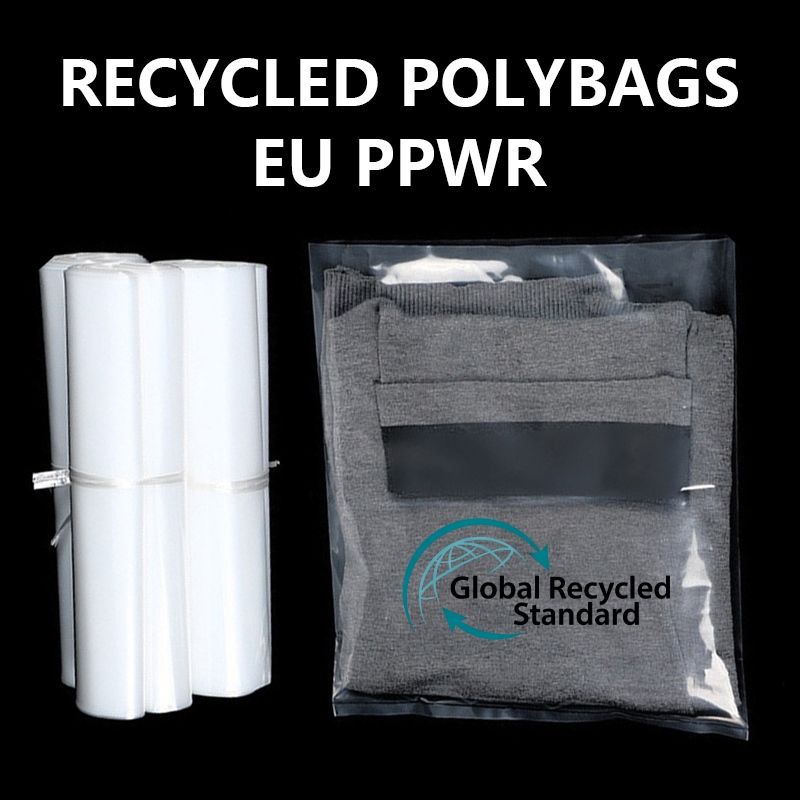 Recycled LDPE Bags for Apparel Brands: Custom Packaging Options as EU PPWR Rules Take Effect