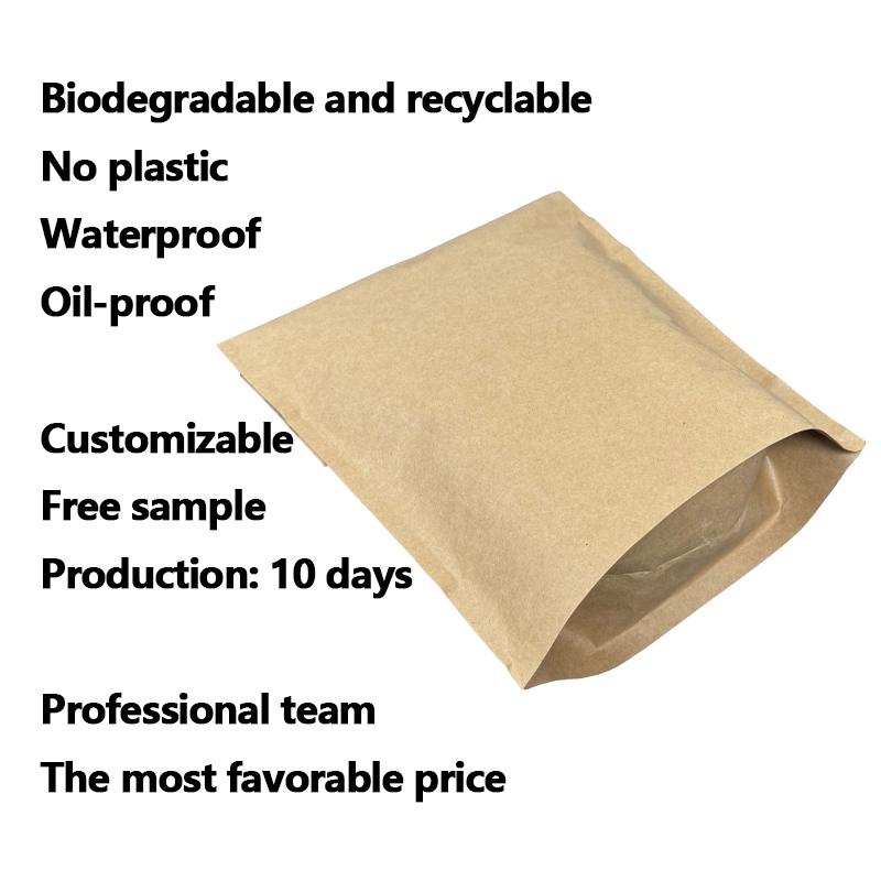 Biodegradable kraft paper mailer