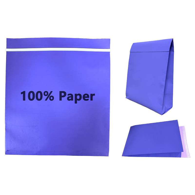 Custom Side Gusseted Recycled Paper Bags