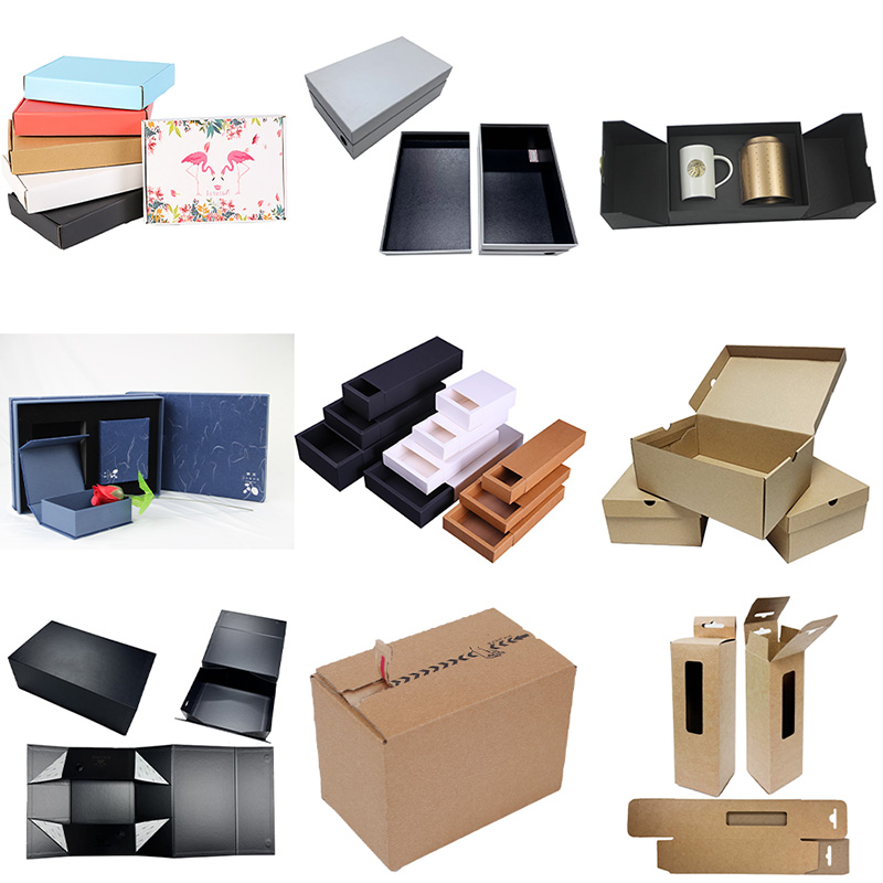 Customized recycled paper box