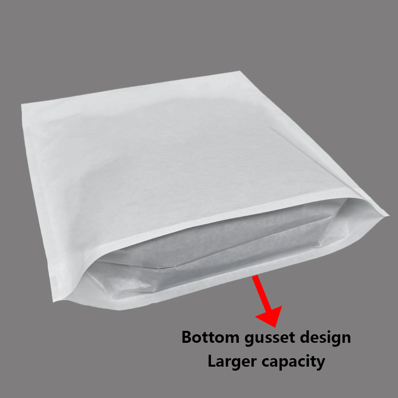 Glassine Paper Bag with Bottom Gusset