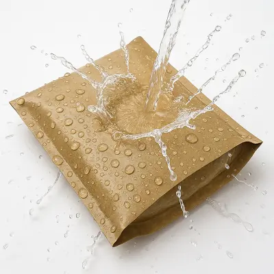 Kraft paper bag-Double adhesive strip