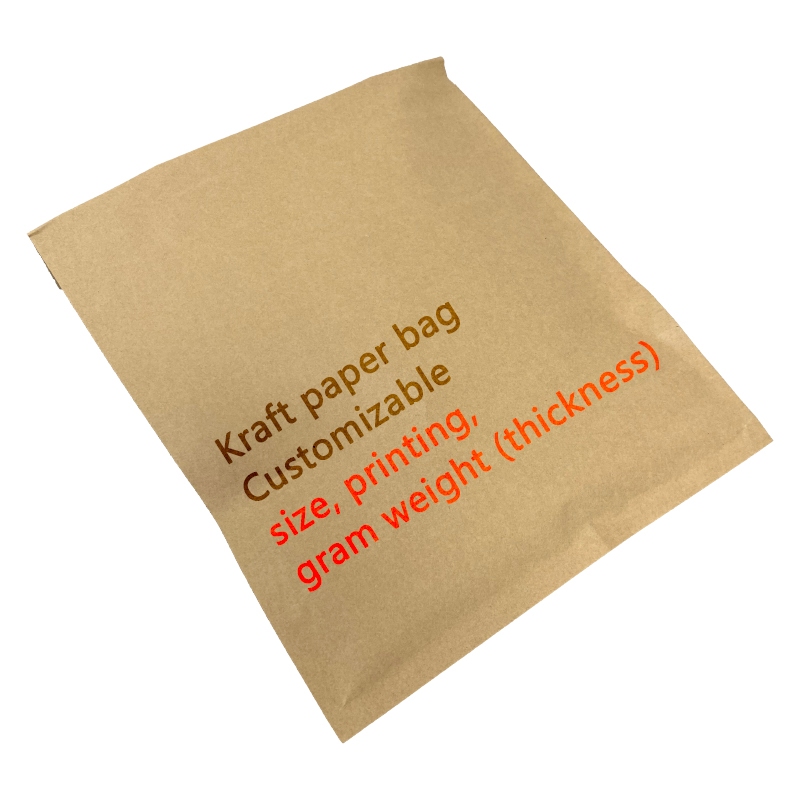 Kraft paper clothing bag