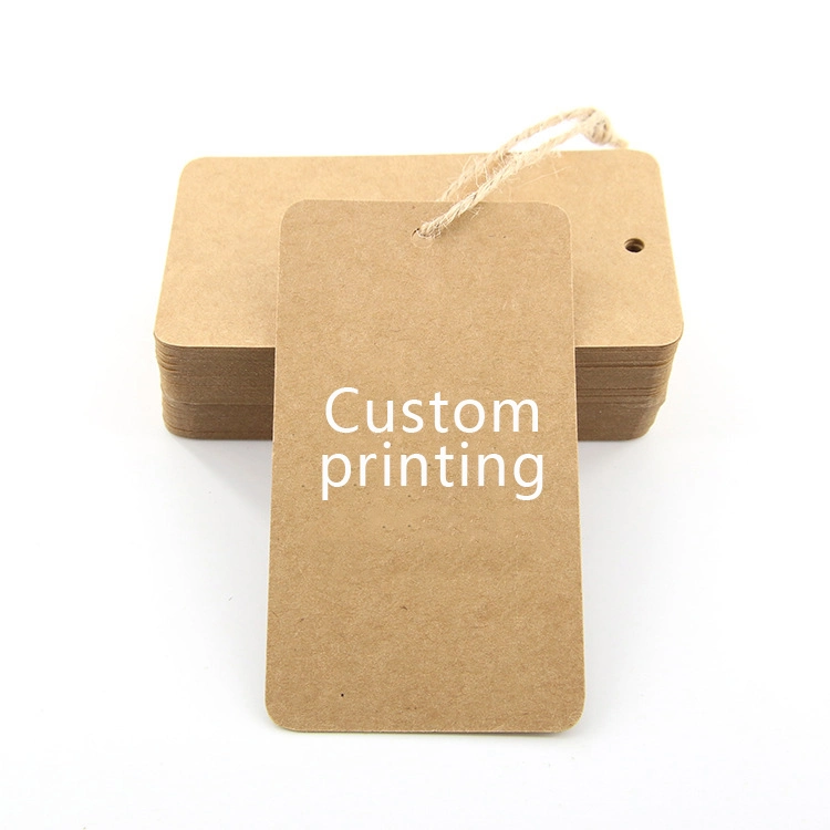 Kraft paper hang tags