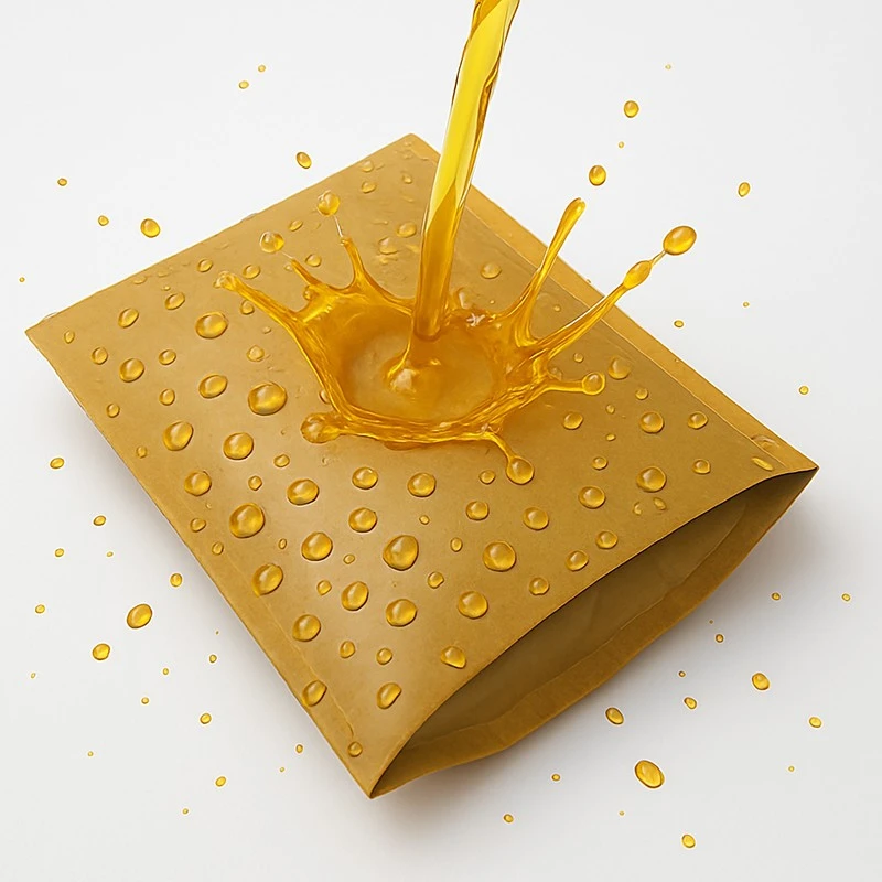 Oil-proof kraft paper bag